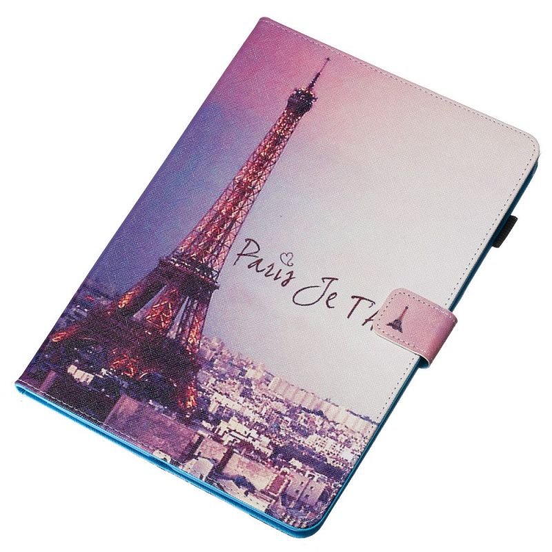 Flip Cover iPad 10.2" (2019) (2020) Mobilcover Paris. Jeg Elsker Dig