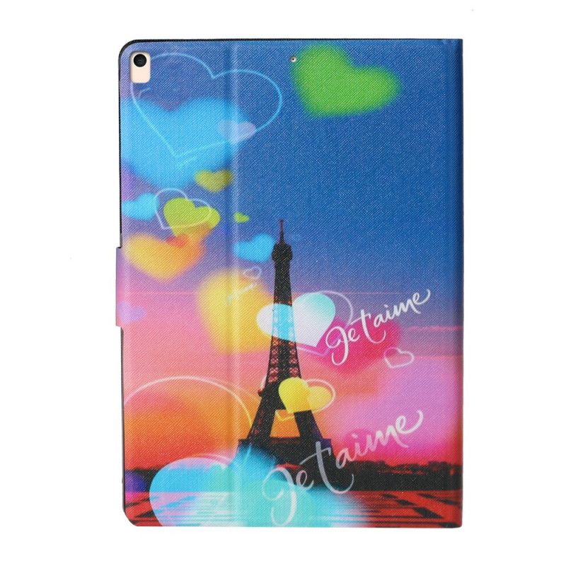 Flip Cover iPad 10.2" (2019) (2020) Mobilcover Paris. Jeg Elsker Dig