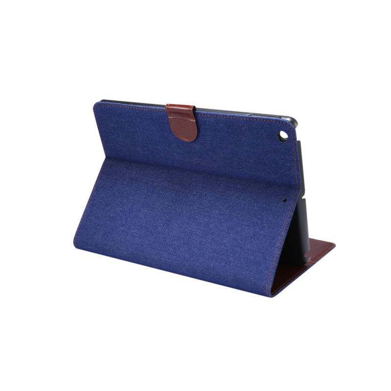 Flip Cover iPad 10.2" (2019) (2020) Sort Mobilcover Tofarvet Jeans