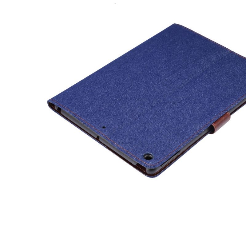 Flip Cover iPad 10.2" (2019) (2020) Sort Mobilcover Tofarvet Jeans