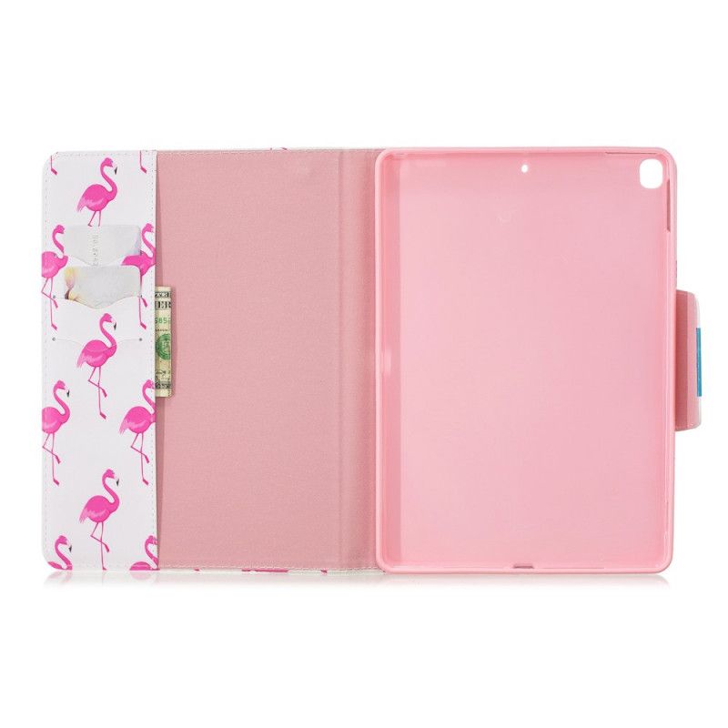 Flip Cover Læder for iPad 10.2" (2019) (2020) Flamingoer