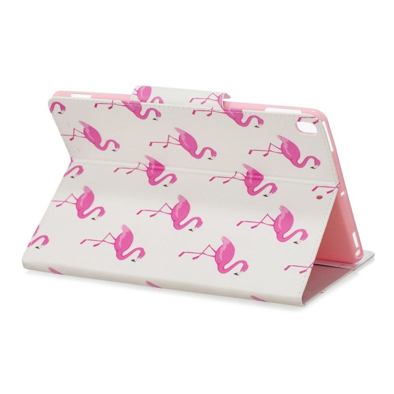 Flip Cover Læder for iPad 10.2" (2019) (2020) Flamingoer