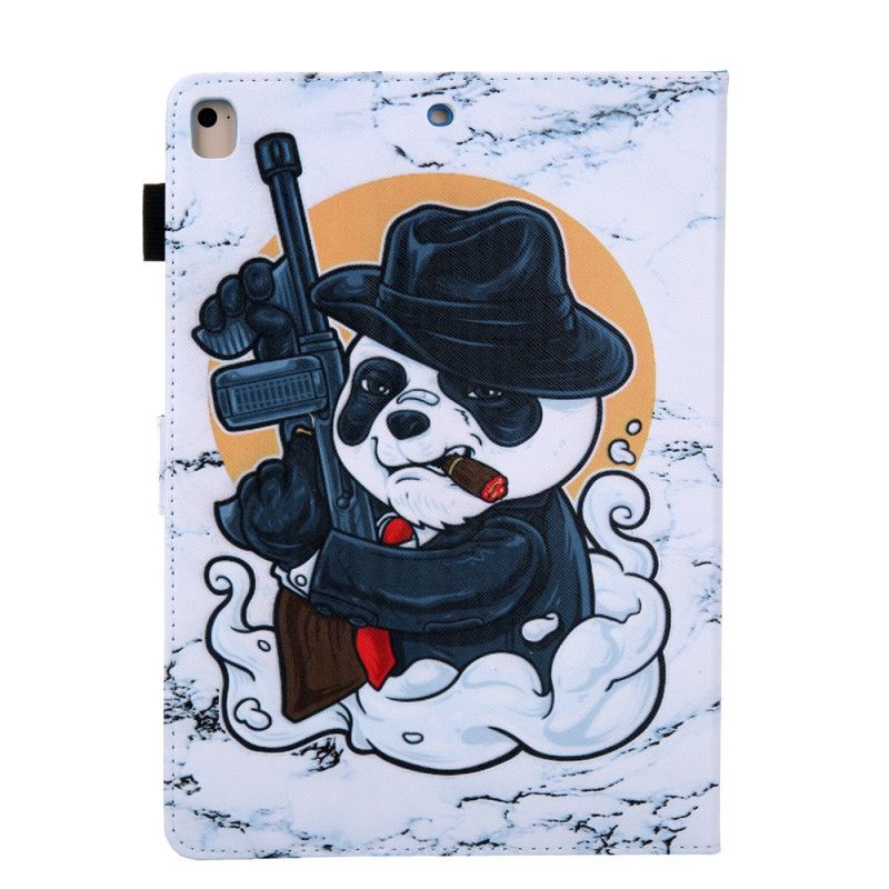 Flip Cover Læder for iPad 10.2" (2019) (2020) Gangsta Hund