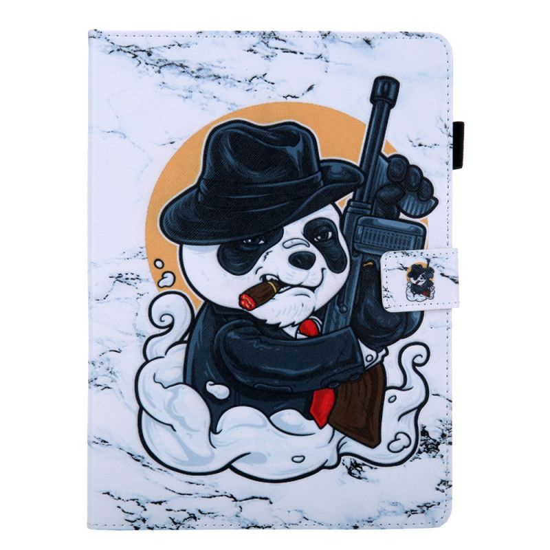 Flip Cover Læder for iPad 10.2" (2019) (2020) Gangsta Hund