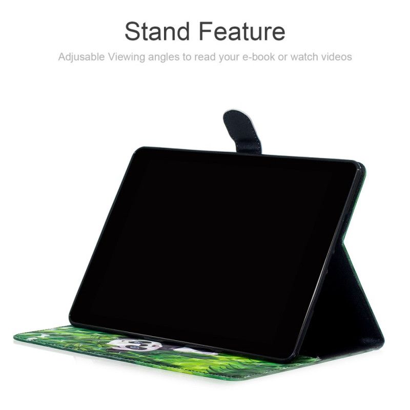 Flip Cover Læder for iPad 10.2" (2019) (2020) Panda