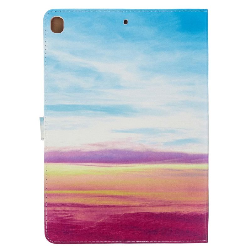 Flip Cover Læder for iPad 10.2" (2019) (2020) Solnedgang