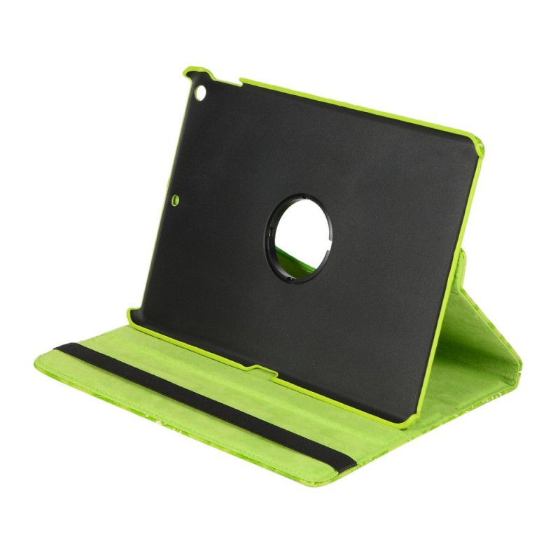 Flip Cover Læder for iPad 10.2" (2019) (2020) Sort 360 ° Roterbar Struktur