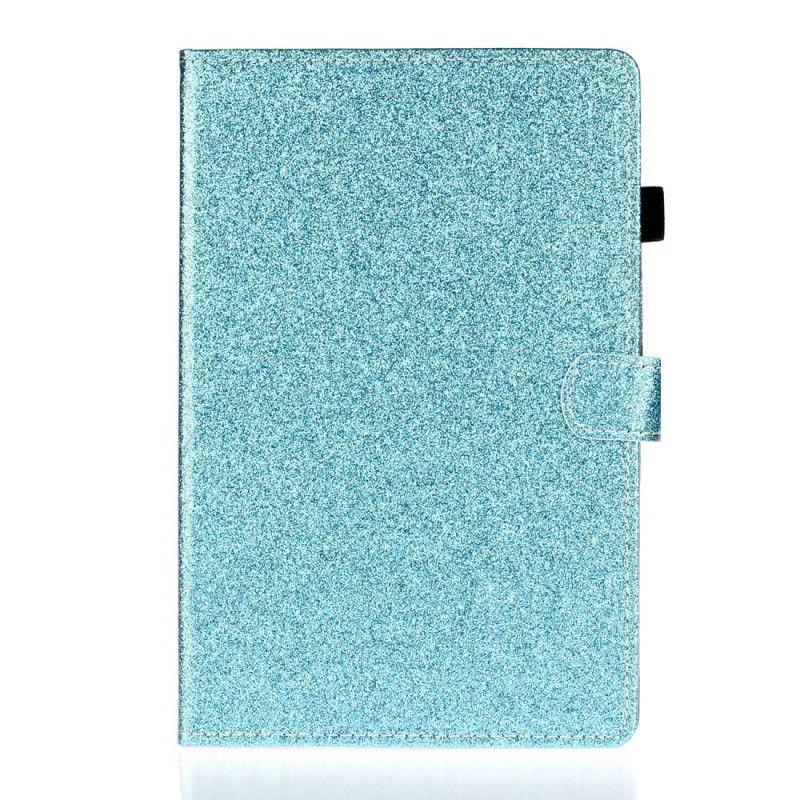 Flip Cover Læder for iPad 10.2" (2019) (2020) Sort Mousserende Glitter