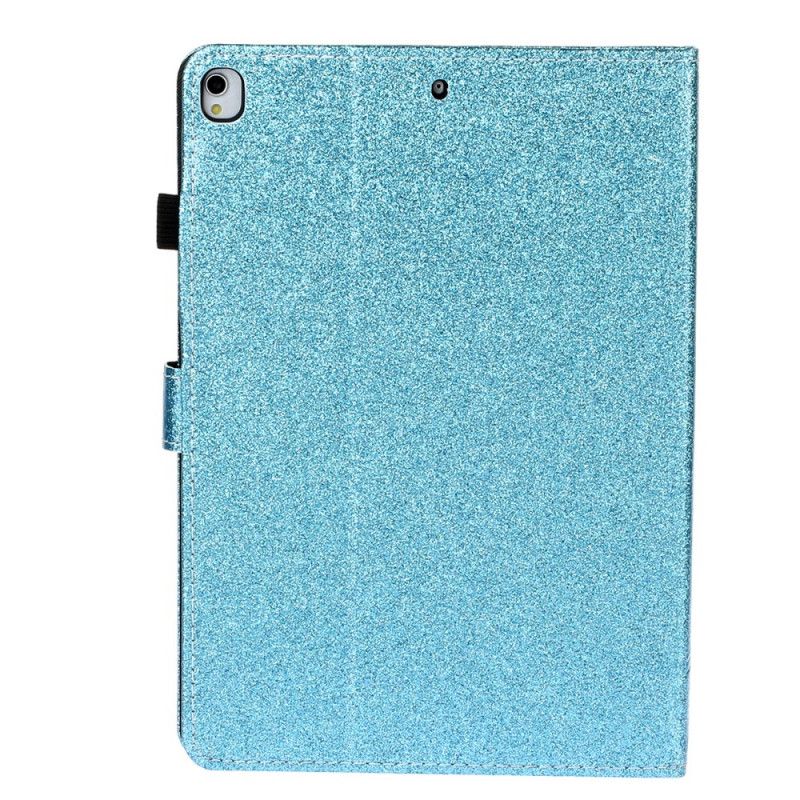 Flip Cover Læder for iPad 10.2" (2019) (2020) Sort Mousserende Glitter