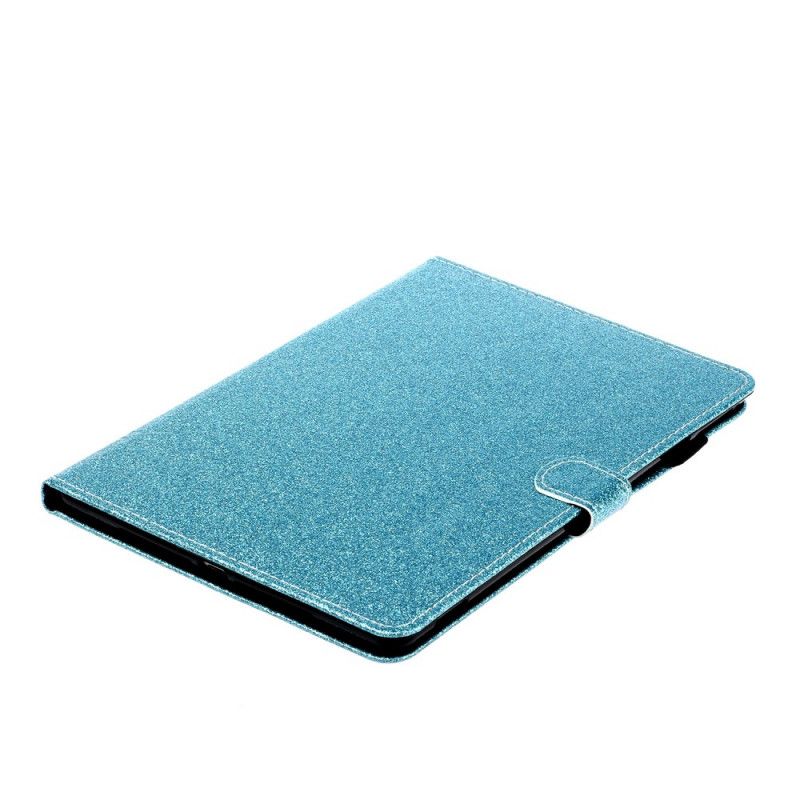 Flip Cover Læder for iPad 10.2" (2019) (2020) Sort Mousserende Glitter