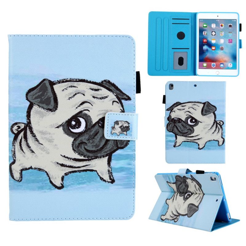 Flip Cover Læder for iPad 10.2" (2019) (2020) Stor Hund