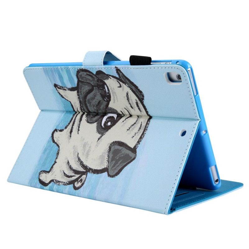 Flip Cover Læder for iPad 10.2" (2019) (2020) Stor Hund