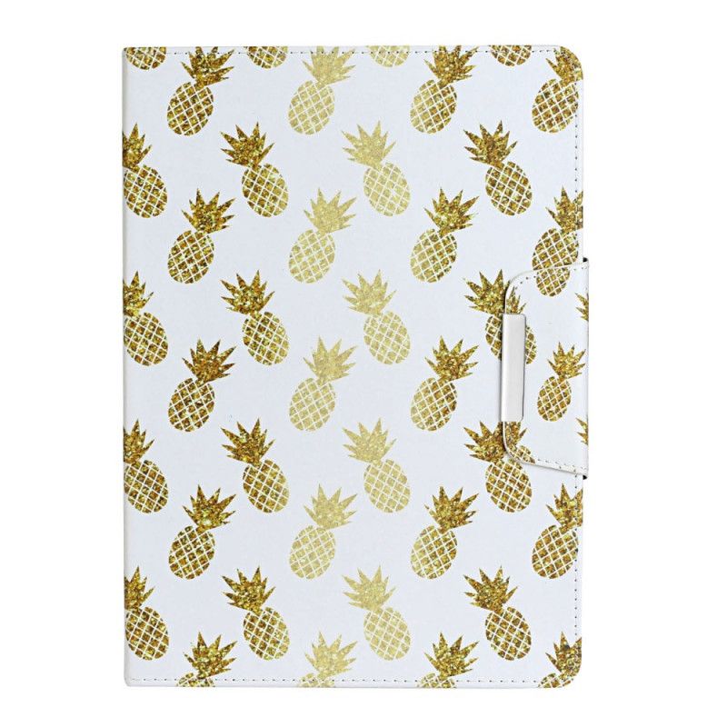 Flip Cover Læder iPad 10.2" (2019) (2020) Ananas