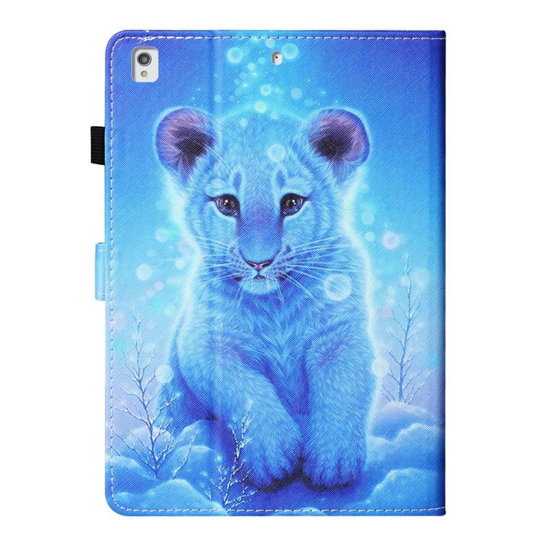 Flip Cover Læder iPad 10.2" (2019) (2020) Baby Tiger