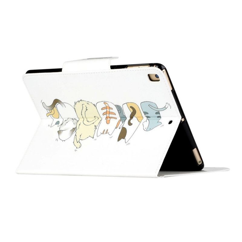 Flip Cover Læder iPad 10.2" (2019) (2020) Bunke Katte