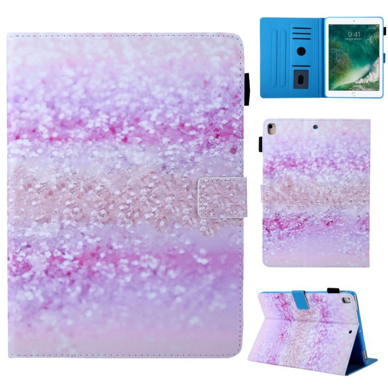 Flip Cover Læder iPad 10.2" (2019) (2020) Glitter Design Original