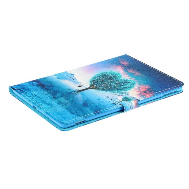 Flip Cover Læder iPad 10.2" (2019) (2020) Hjertetræ