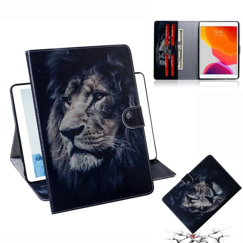 Flip Cover Læder iPad 10.2" (2019) (2020) Løvehoved