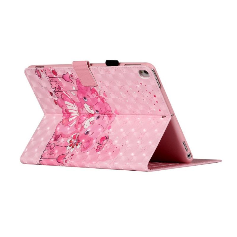 Flip Cover Læder iPad 10.2" (2019) (2020) Lys Pletunger