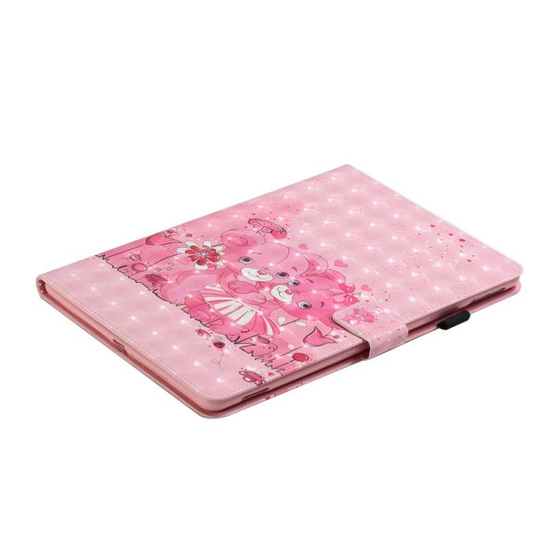 Flip Cover Læder iPad 10.2" (2019) (2020) Lys Pletunger