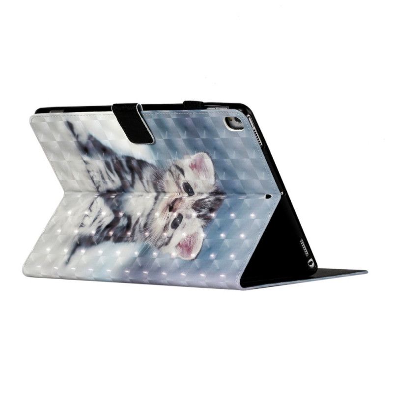 Flip Cover Læder iPad 10.2" (2019) (2020) Lys Spotkilling