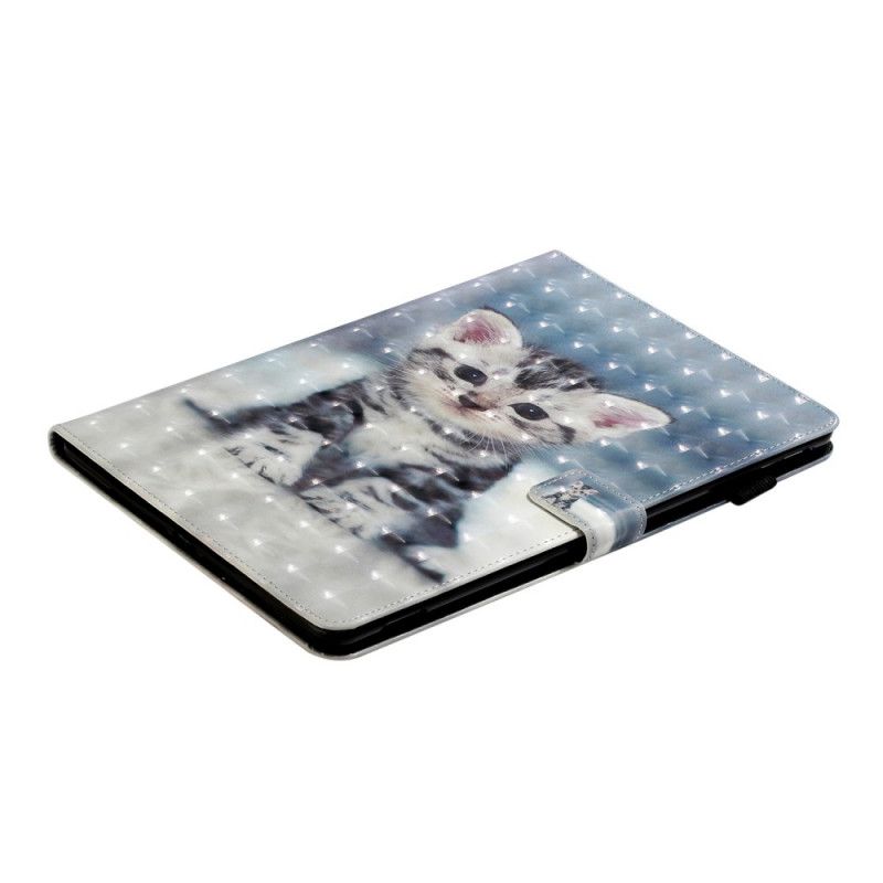 Flip Cover Læder iPad 10.2" (2019) (2020) Lys Spotkilling