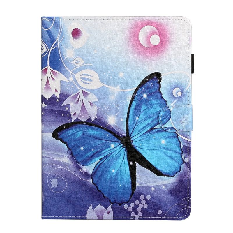 Flip Cover Læder iPad 10.2" (2019) (2020) Magisk Sommerfugl Original