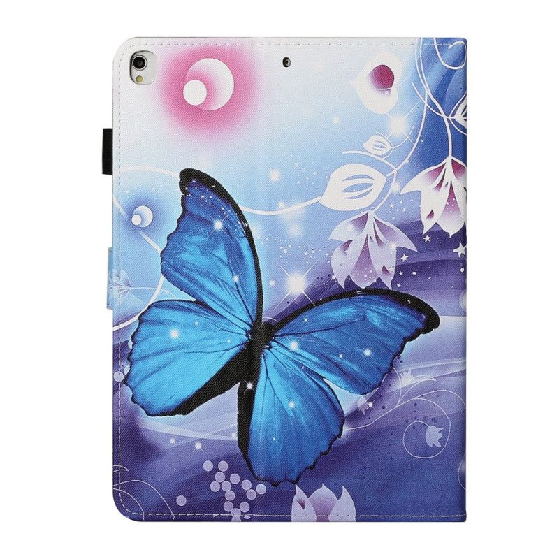 Flip Cover Læder iPad 10.2" (2019) (2020) Magisk Sommerfugl Original