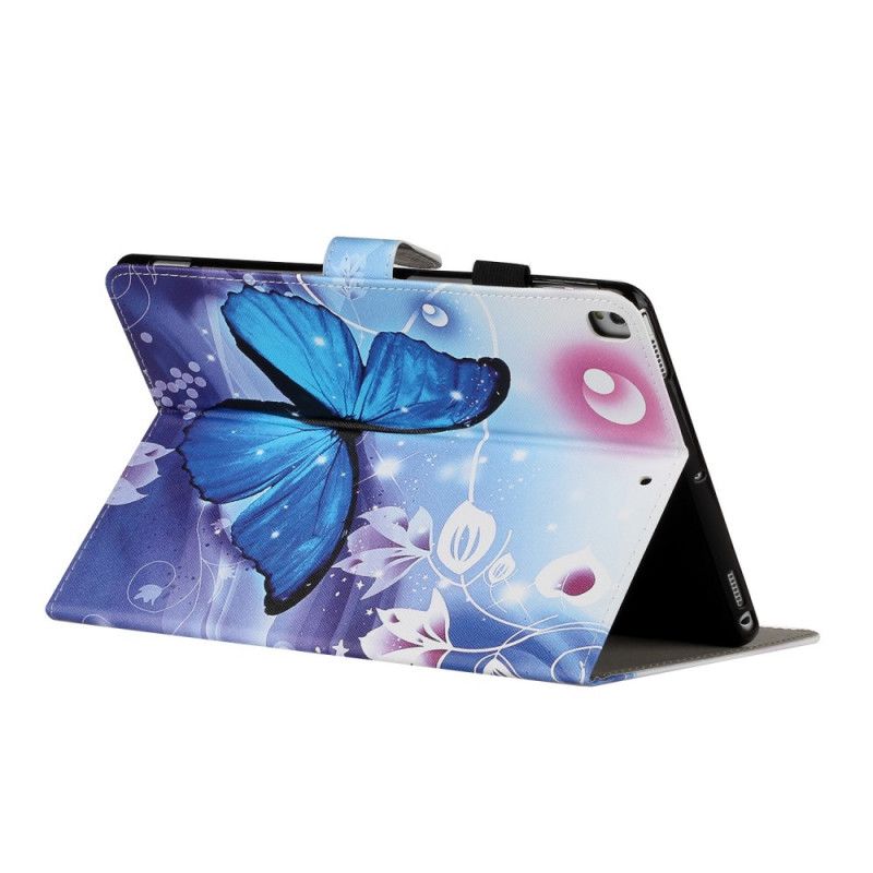 Flip Cover Læder iPad 10.2" (2019) (2020) Magisk Sommerfugl Original