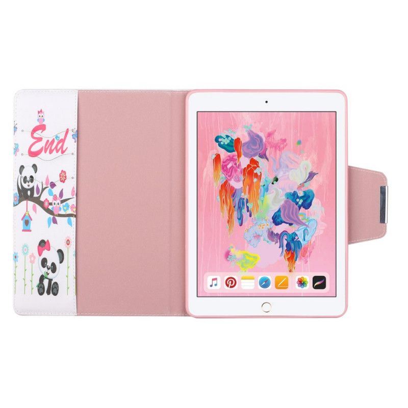 Flip Cover Læder iPad 10.2" (2019) (2020) Pandaende