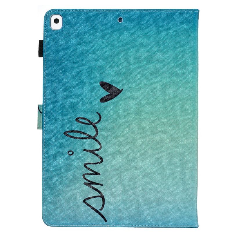 Flip Cover Læder iPad 10.2" (2019) (2020) Smil