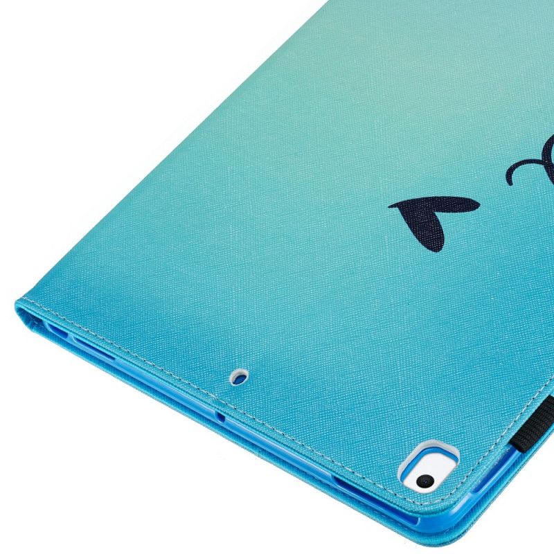 Flip Cover Læder iPad 10.2" (2019) (2020) Smil