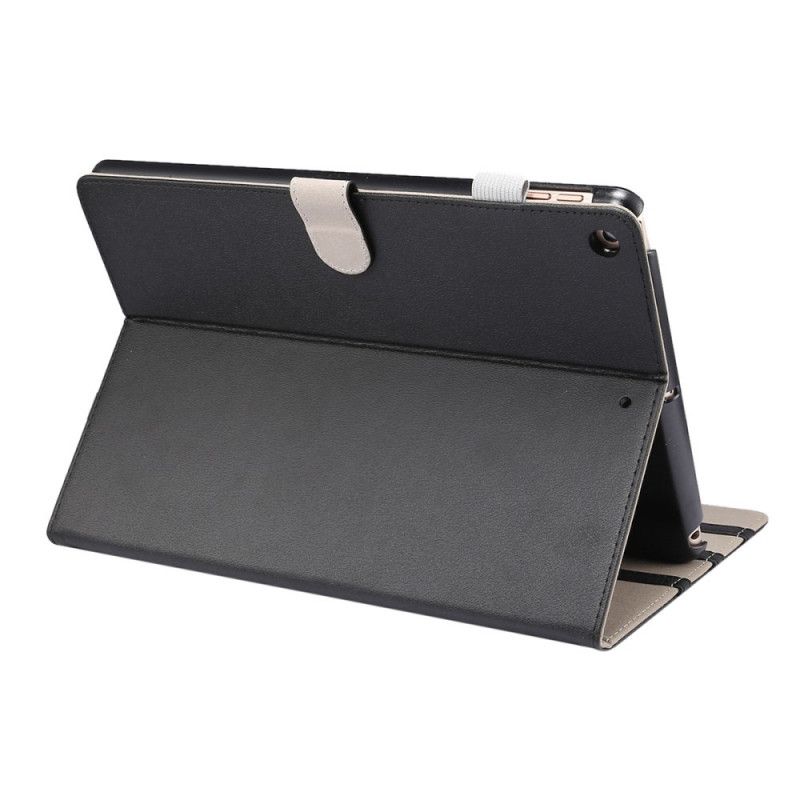 Flip Cover Læder iPad 10.2" (2019) (2020) Sort Premium Enkay Beskyttelse