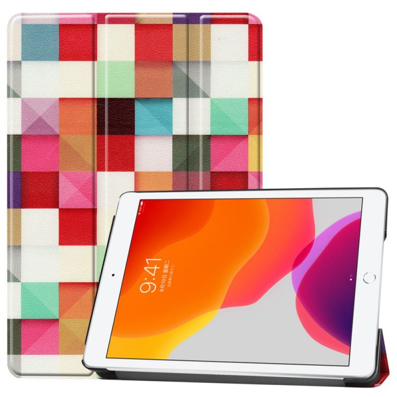 Smart Etui iPad 10.2" (2019) (2020) Kunstlæder Harlekin