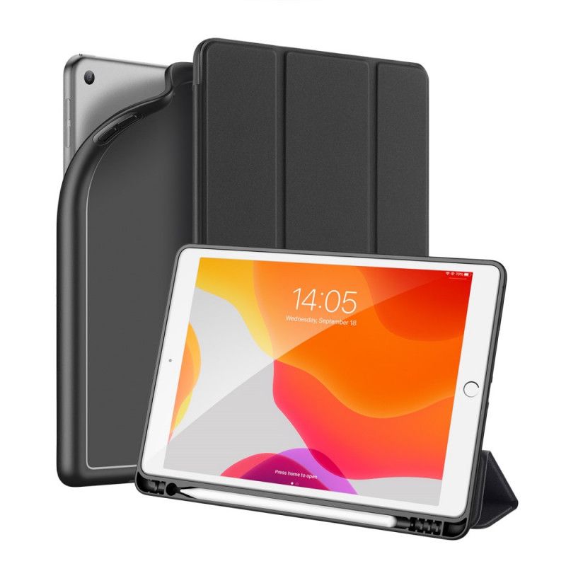 Smart Sag iPad 10.2" (2019) (2020) Sort Osom Serie Dux-Ducis