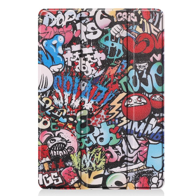 Smart Taske iPad 10.2" (2019) (2020) Graffiti-Kunstlæder Sjovt