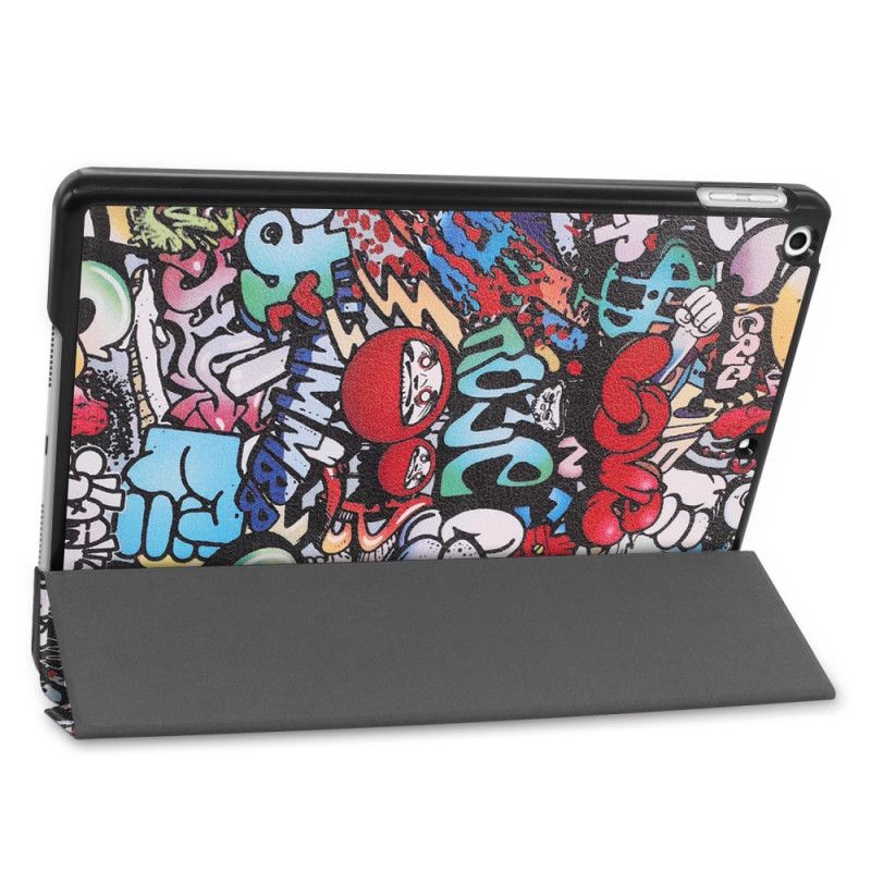 Smart Taske iPad 10.2" (2019) (2020) Graffiti-Kunstlæder Sjovt