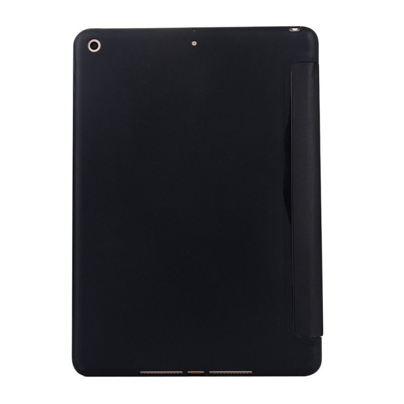 Smart Taske iPad 10.2" (2019) (2020) Sort Silikone Imiteret Læder