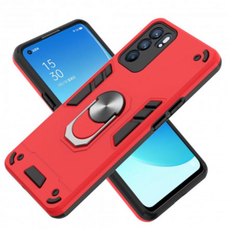 Cover Oppo Reno 6 5g Aftagelig Ringholder