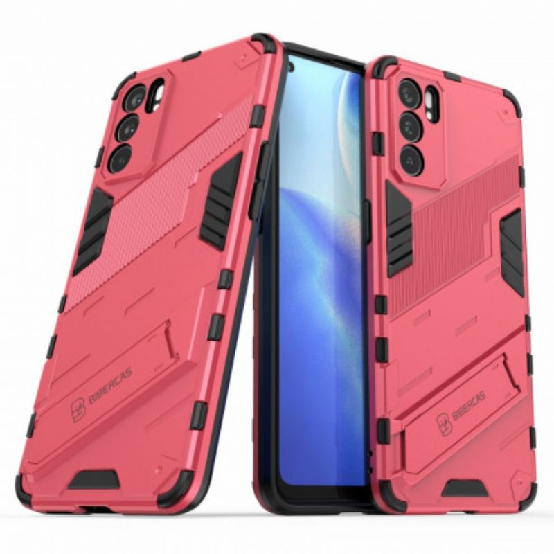 Cover Oppo Reno 6 5g Aftagelig Støtte To Håndfri Positioner