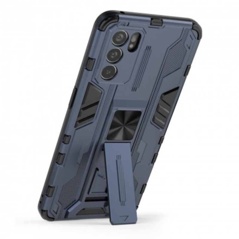 Cover Oppo Reno 6 5g Modstandsdygtig Vandret / Lodret Fane