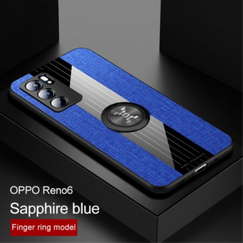 Cover Oppo Reno 6 5g Telefon Etui Fabric X Design