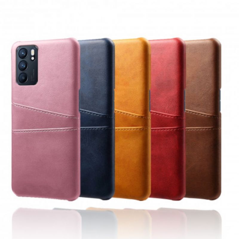 Cover Oppo Reno 6 5g Telefon Etui Kortholder Ksq