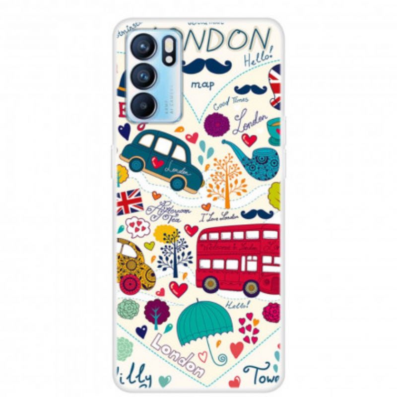 Cover Til Oppo Reno 6 5g London Life