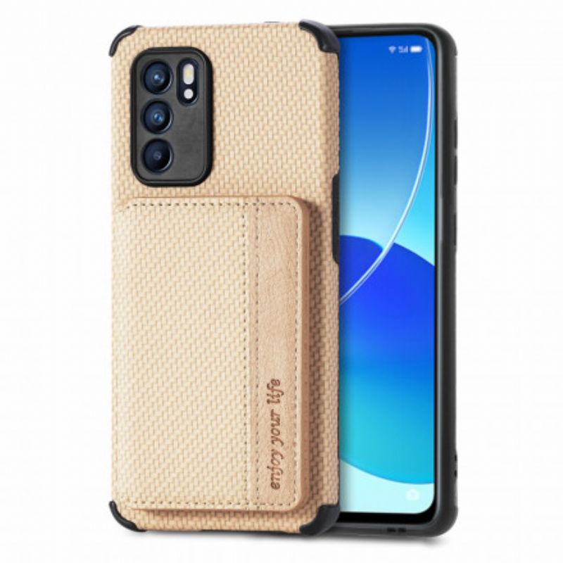 Cover Til Oppo Reno 6 5g Rfid-kortholder