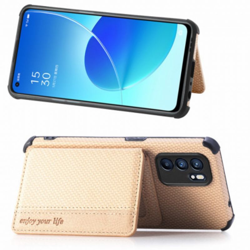 Cover Til Oppo Reno 6 5g Rfid-kortholder