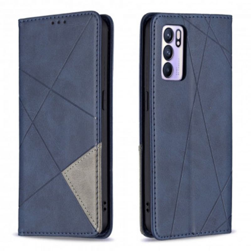 Flip Cover Oppo Reno 6 5g Artist Style