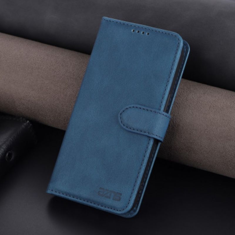 Flip Cover Oppo Reno 6 5g Azns Lædereffekt Couture