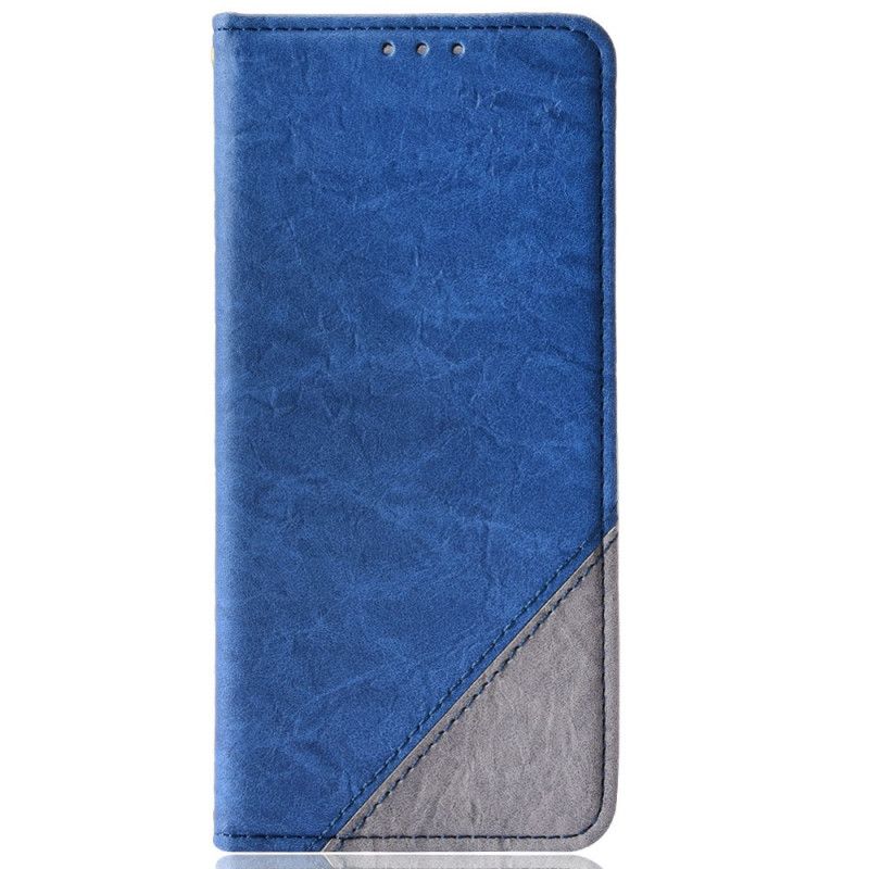 Flip Cover Oppo Reno 6 5g Kunstlæder Bicolor Oblique