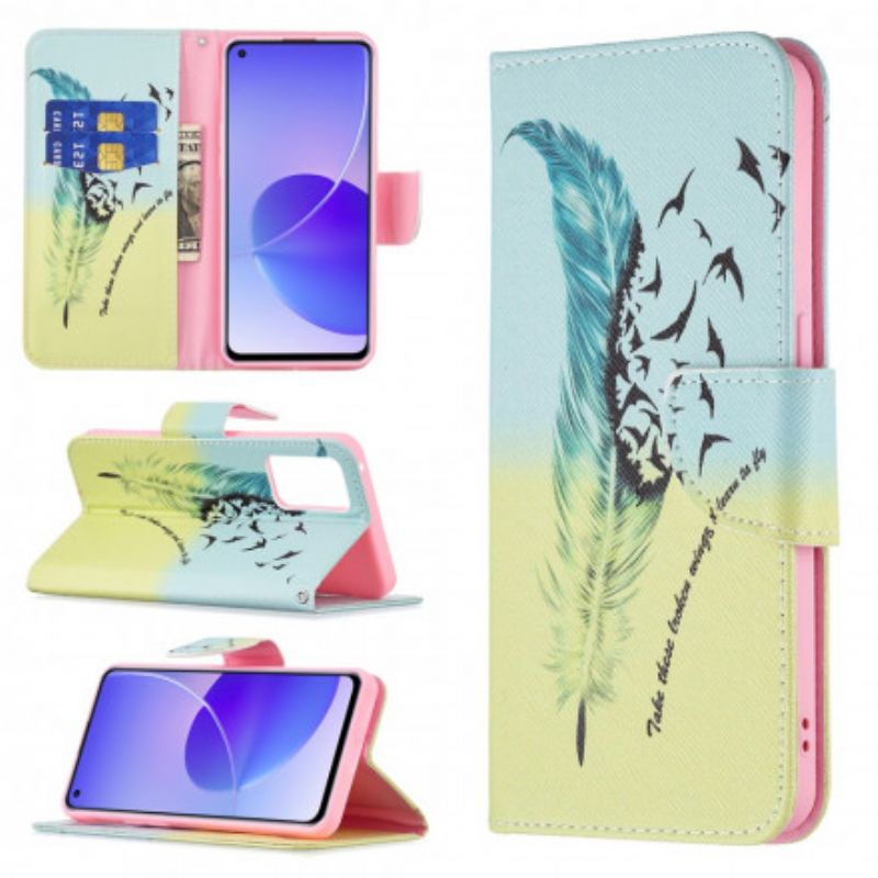 Flip Cover Oppo Reno 6 5g Lær At Flyve